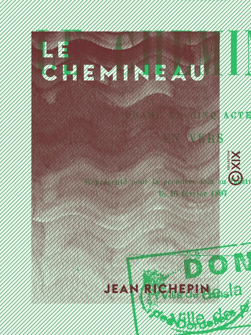 ebook cover of Le Chemineau, by Jean Richepin