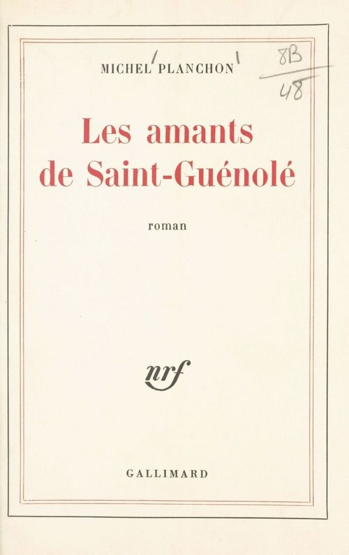 Couverture ebook de Les amants de Saint-Guénolé, de Michel Planchon
