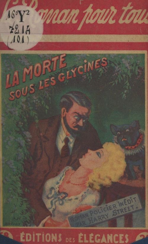 Couverture ebook de Une morte sous les glycines, de Harry Street