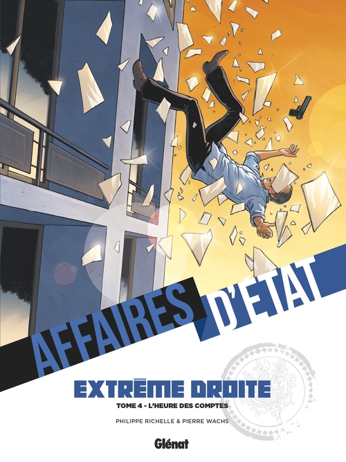 Couverture ebook de Affaires d'Etat - Extrême Droite - Tome 04, de Pierre Wachs