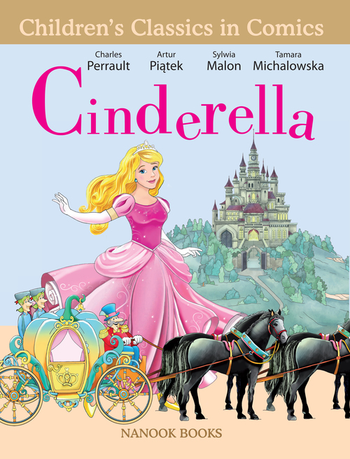 ebook cover of Cinderella, by Charles Perrault, Tamara Michalowska