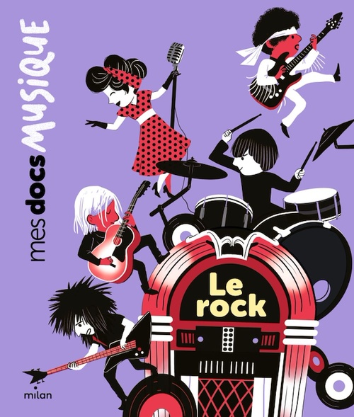 Couverture ebook de Le rock, de Jérémy Rouche