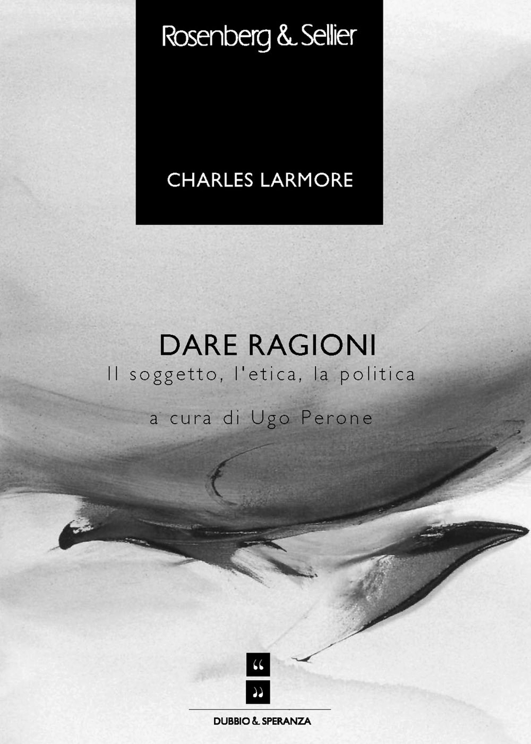 Couverture ebook de Dare ragioni, de Charles Larmore