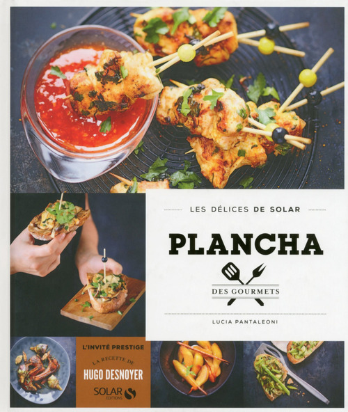 Couverture ebook de Plancha des gourmets - Delices de Solar, de Lucia Pantaleoni