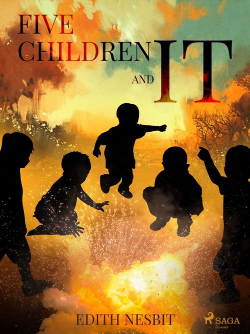 ebook cover of Five Children and It, by Edith Nesbit