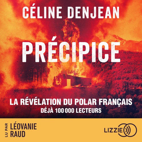 audiobook cover of Précipice, by Céline Denjean