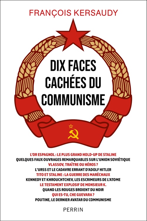 ebook cover of Dix faces cachées du communisme, by François Kersaudy