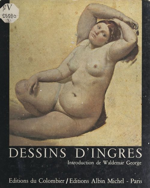 Couverture ebook de Dessins d'Ingres, de Waldemar George