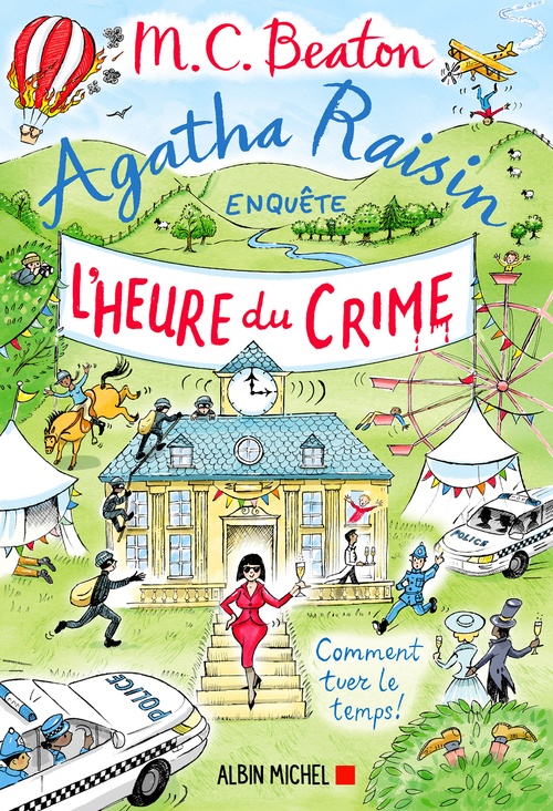 Couverture ebook de Agatha Raisin enquête 35 - L'Heure du crime, de M. C. Beaton
