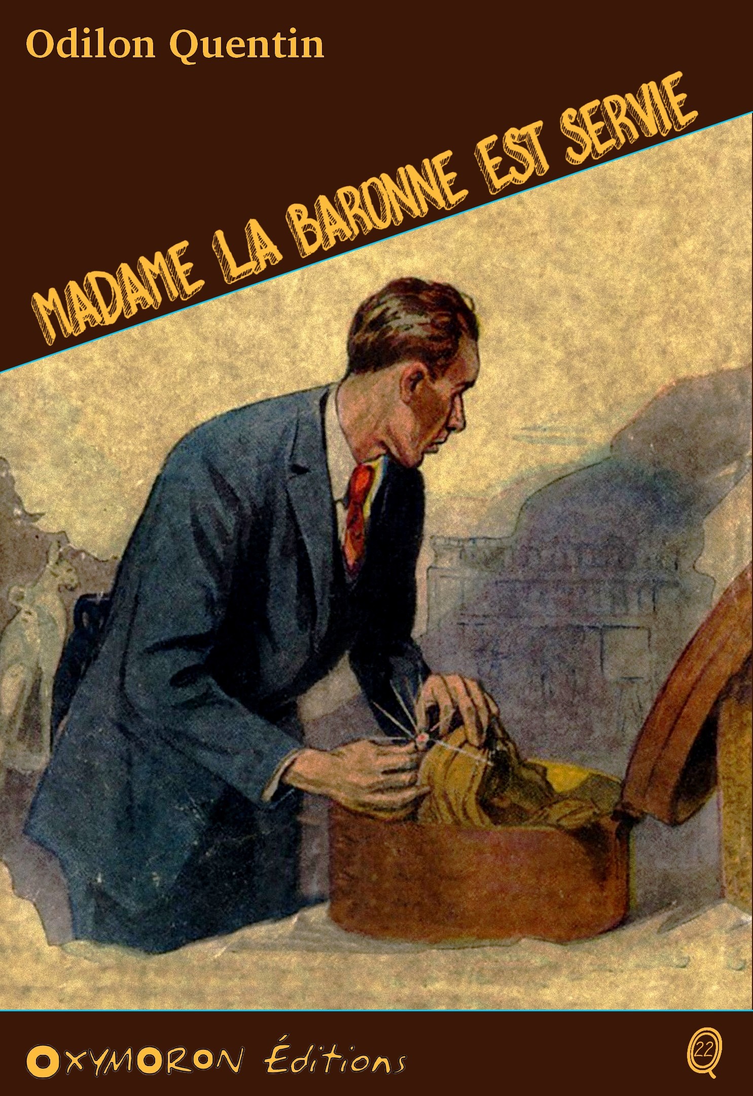 ebook cover of Madame la baronne est servie, by Charles Richebourg