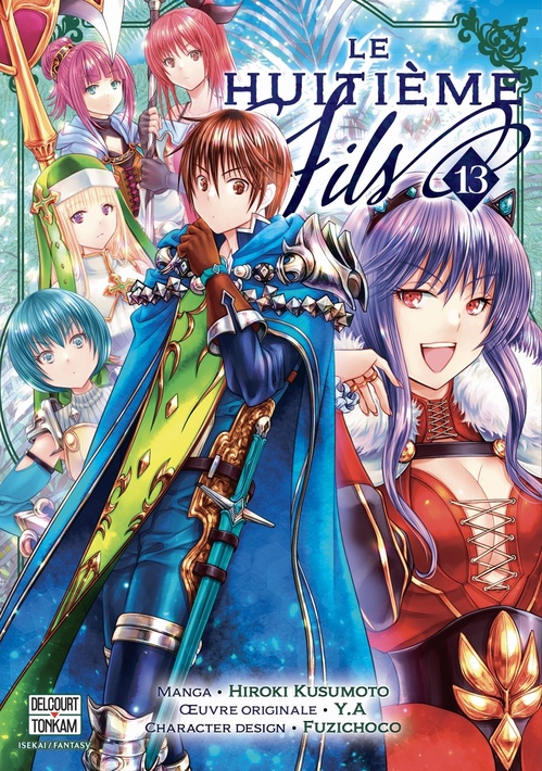 Couverture ebook de Le Huitième fils T13, de Y.A