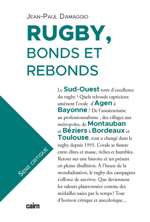 ebook cover of Rugby, bonds et rebonds, by Jean-Paul Damaggio