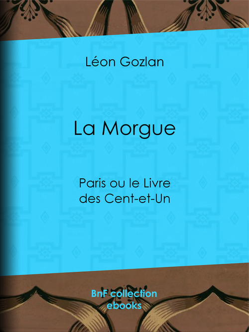ebook cover of La Morgue, by Léon Gozlan