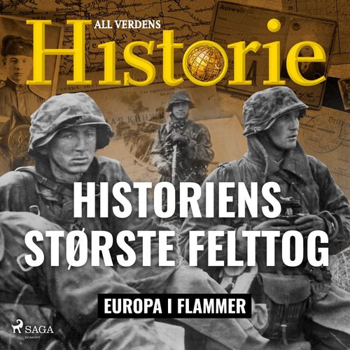 Couverture audiobook de Historiens største felttog, de All Verdens Historie
