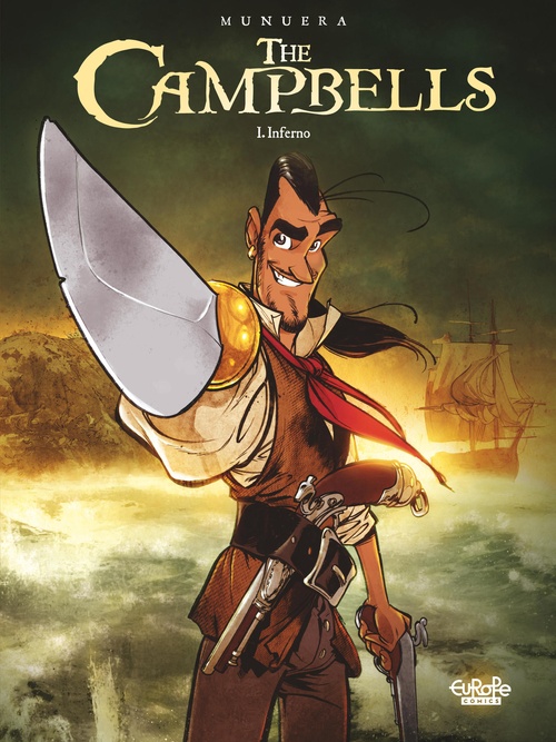 ebook cover of The Campbells - Volume 1 - Inferno, by José-Luis Munuera