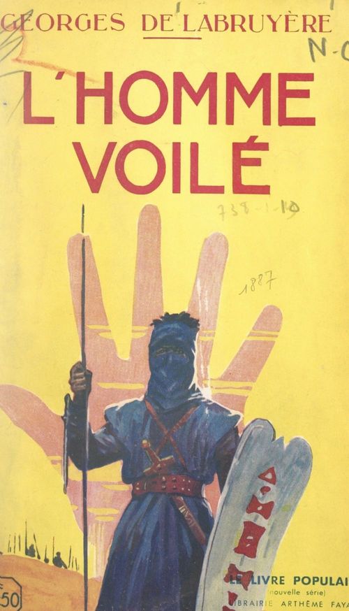 Couverture ebook de L'homme voilé, de Georges De Labruyere