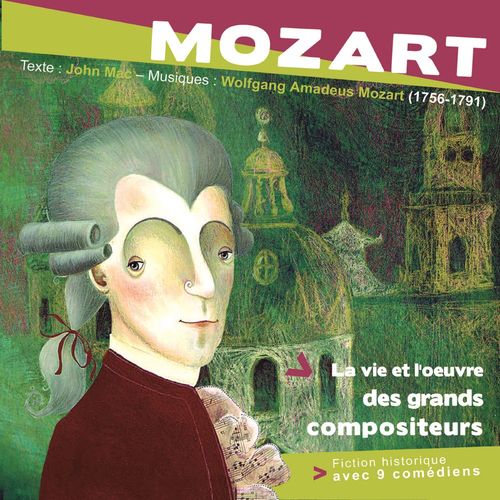 audiobook cover of Mozart, by John Mac