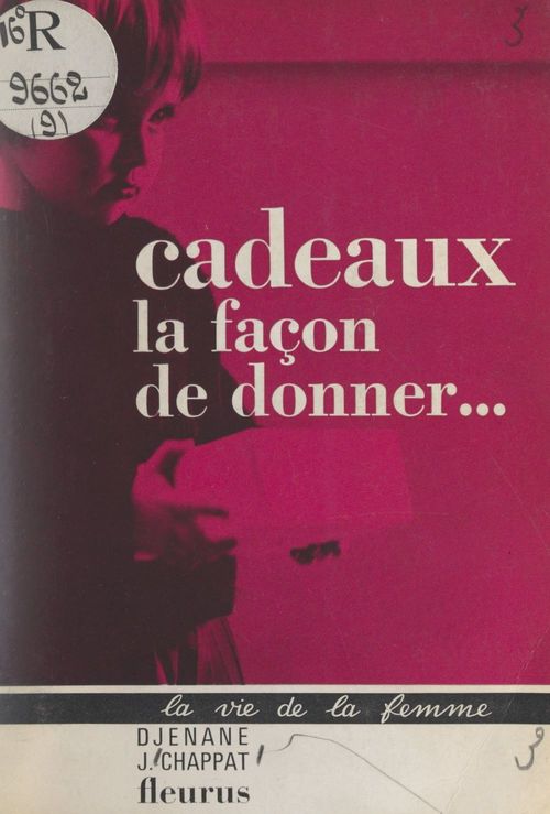 Couverture ebook de Cadeaux, de Djenane J. Chappat