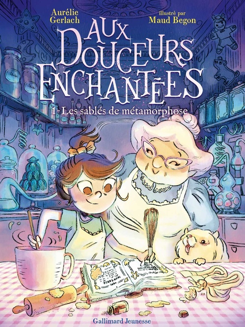 ebook cover of Aux douceurs enchantées (Tome 1) - Les sablés de métamorphose, by Aurélie Gerlach