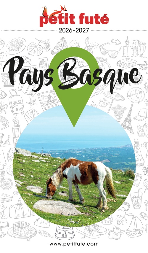 Couverture ebook de Guide Pays Basque 2026 Petit Futé, de Collectif