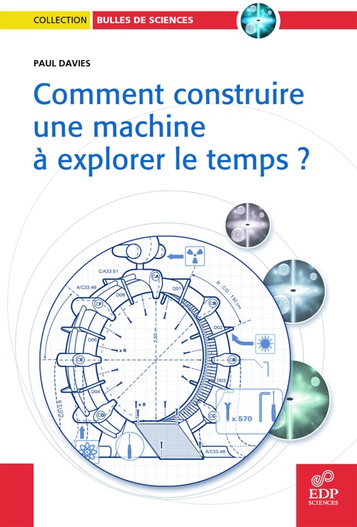 Couverture ebook de Comment construire une machine à explorer le temps?, de Paul Davies