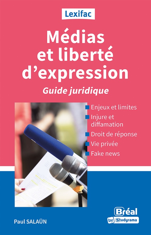 ebook cover of Médias et liberté d'expression : Guide juridique, by Paul Salaün