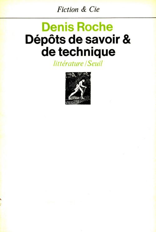 Couverture ebook de Dépôts de savoir et de technique, de Denis Roche