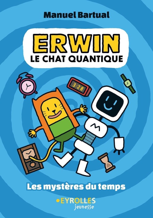 Couverture ebook de Erwin, le chat quantique, de Manuel Bartual