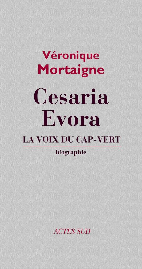 ebook cover of Césaria Evora, by Véronique Mortaigne