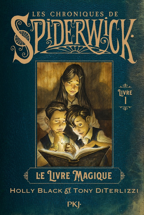 Couverture ebook de Spiderwick - Tome 1 Le livre magique, de Tony DiTerlizzi, Holly Black