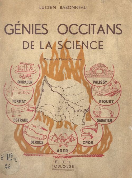ebook cover of Génies occitans de la science, by Lucien Babonneau