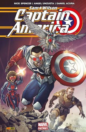 Couverture ebook de Captain America : Sam Wilson (2015) T02, de Nick Spencer, Daniel Acuna, Angel Unzueta