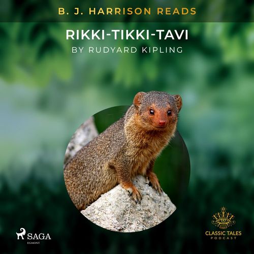 Couverture audiobook de B. J. Harrison Reads Rikki-Tikki-Tavi, de Rudyard Kipling