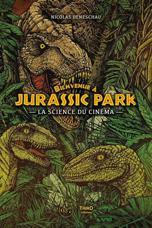 Couverture ebook de Bienvenue à Jurassic Park, de Nicolas Deneschau