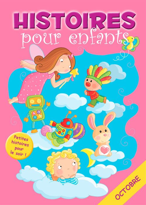 ebook cover of 31 histoires à lire avant de dormir en octobre, by Claire Bertholet, Histoires A Lire Avant De Dormir, Sally-Ann Hopwood