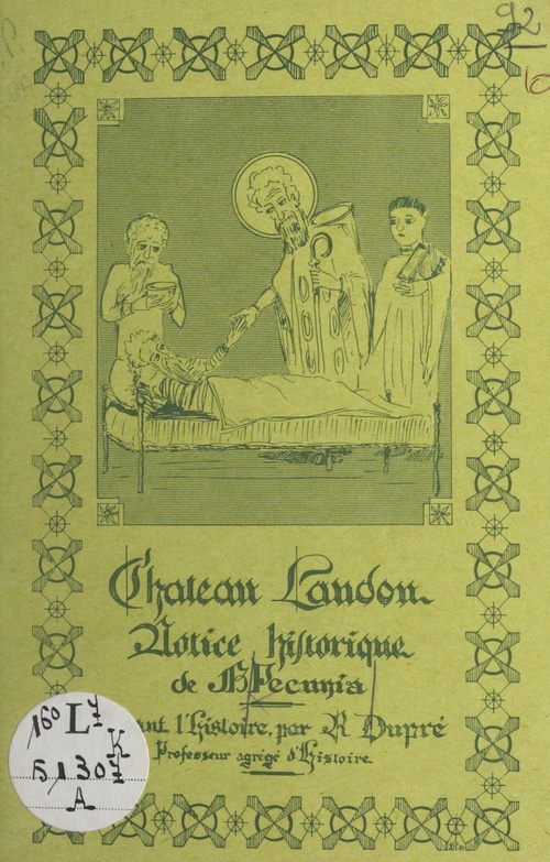 ebook cover of Château Landon, by Jean-Baptiste Pecunia