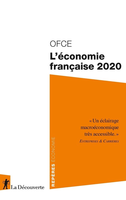 Couverture ebook de L'économie française 2020, de OFCE (Observatoire français des conjonctures économiques)