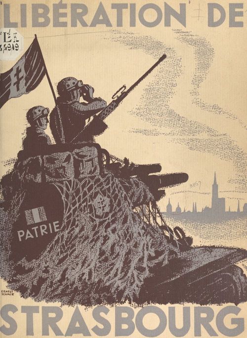 Couverture ebook de Libération de Strasbourg, 23 novembre 1944, de Alfred Betz