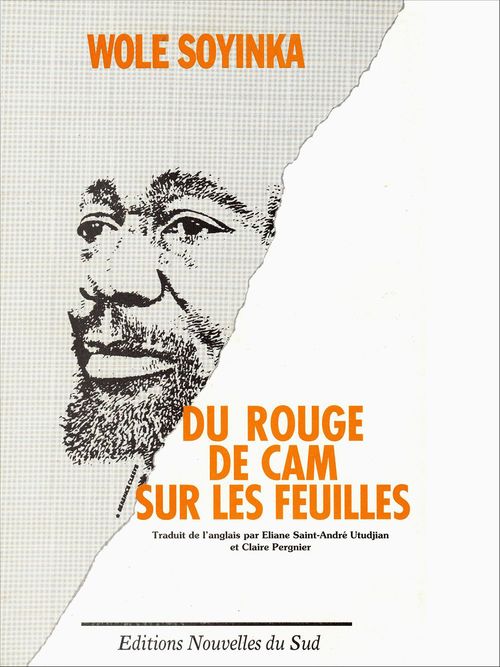 ebook cover of Du Rouge de Cam sur les feuilles, by Wole Soyinka