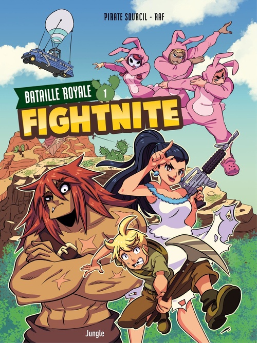 ebook cover of Fightnite - Tome 1, by Piratesourcil, Raf
