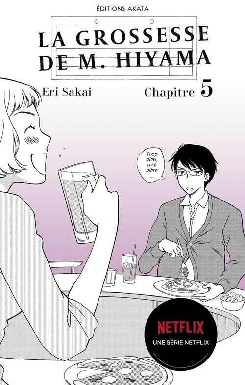 Couverture ebook de La grossesse de M. Hiyama - Le manga à l'origine de la série Netflix - Chapitre 5, de Eri Sakai