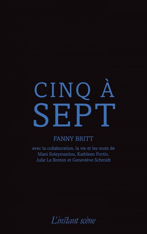 Couverture ebook de Cinq à sept, de Britt Fanny
