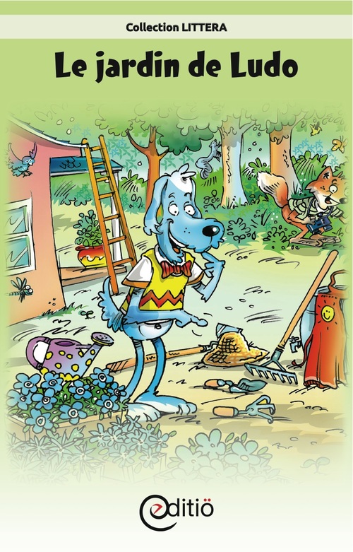 ebook cover of Le jardin de Ludo, by Michèle Morin