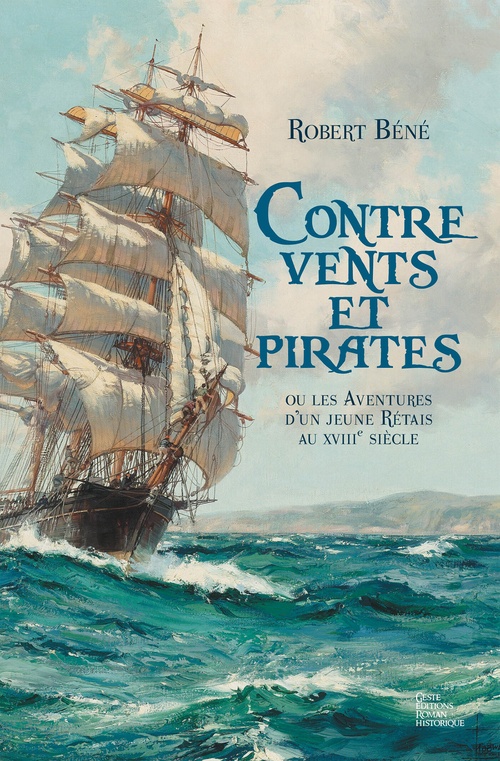 Couverture ebook de Contre vents et pirates, de Robert Béné