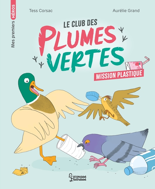 ebook cover of Le club des plumes vertes - Mission plastique, by Tess Corsac
