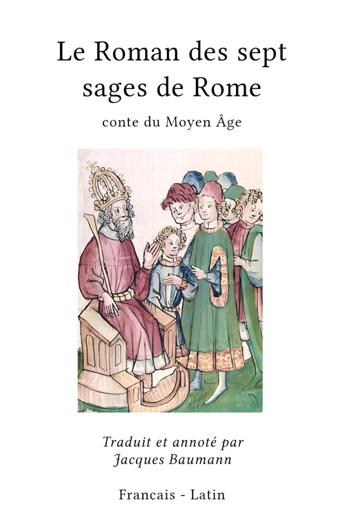 Couverture ebook de Le Roman des sept sages de Rome, de Jacques Baumann