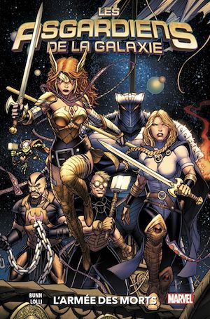 Couverture ebook de Les Asgardiens de la Galaxie (2018) T01, de Cullen Bunn, Matteo Lolli