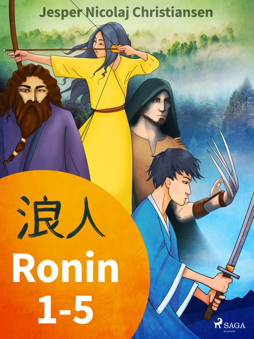 ebook cover of Ronin 1-5, by Jesper Nicolaj Christiansen