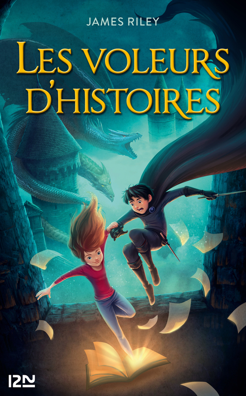 Couverture ebook de Les Voleurs d'histoires - tome 1, de James Riley