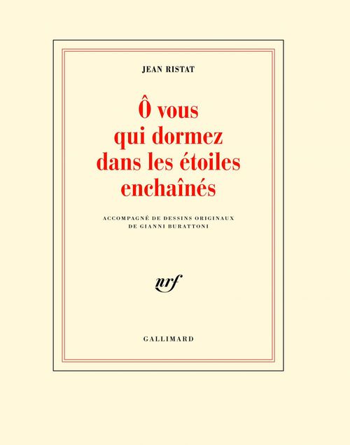 Couverture ebook de Ô vous qui dormez dans les étoiles enchaînés, de Jean Ristat